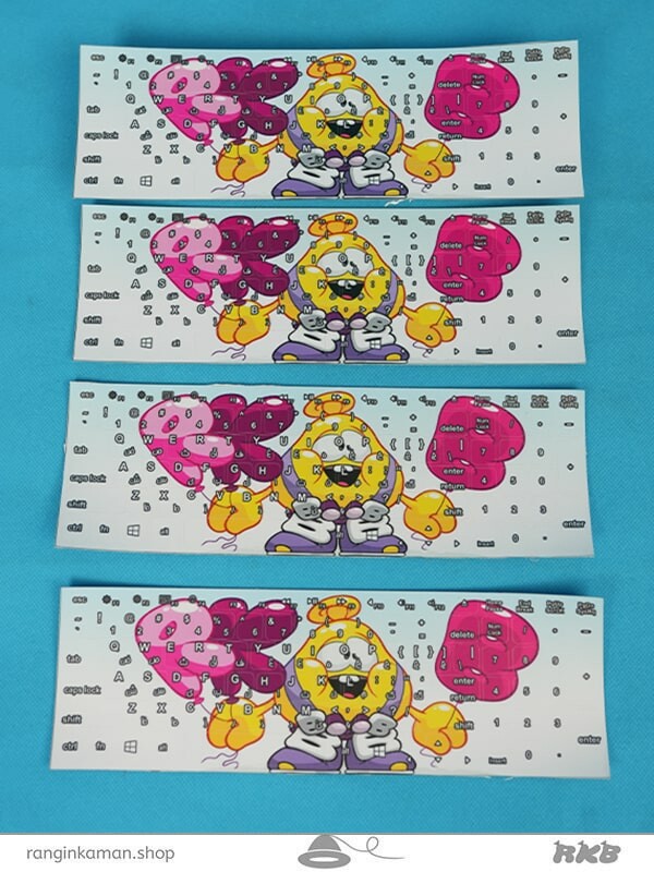 استیکر کیبورد طرح بتیمن Keyboard sticker