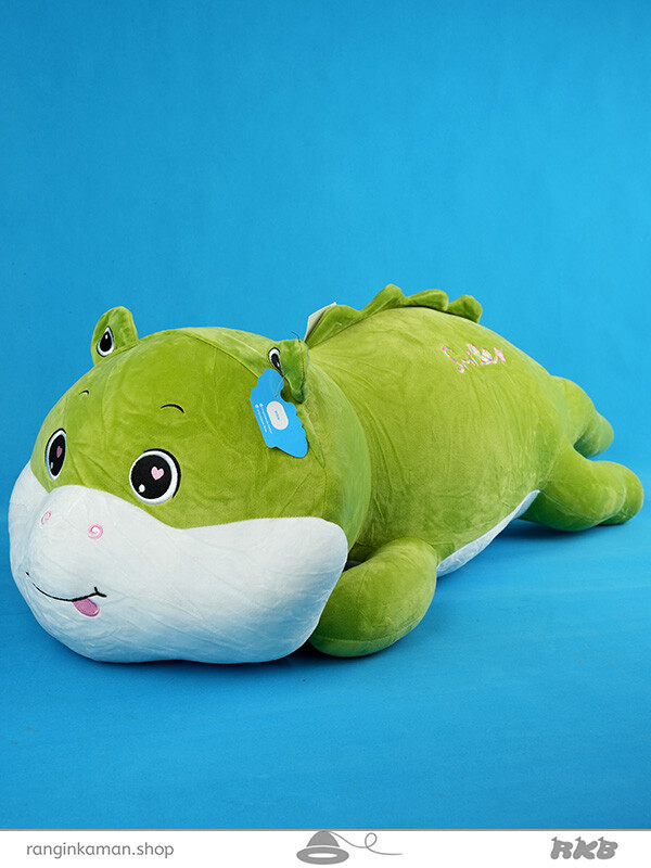 عروسک تمساح خوابیده 120 سانتی Sleeping crocodile doll
