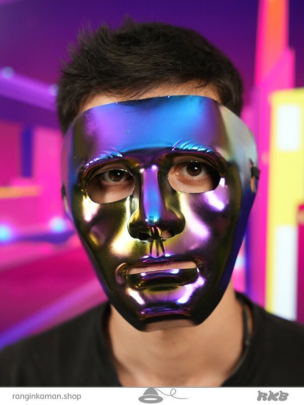 نقاب صورت براق Shiny face mask