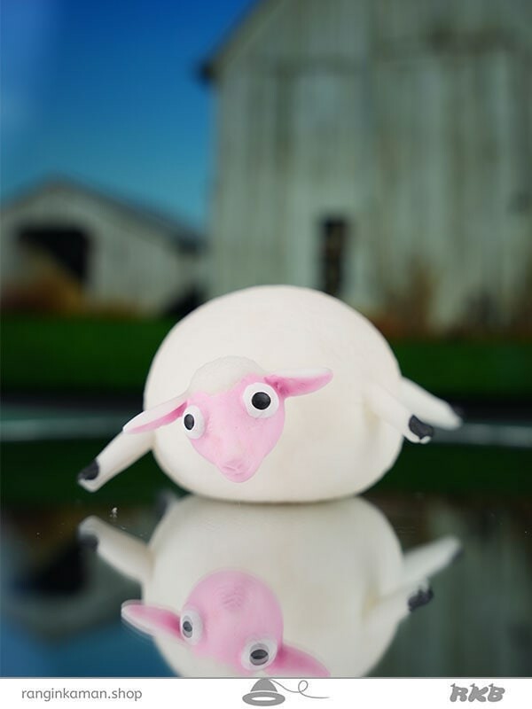 فیجت بره سفید خامه ای Go fidget