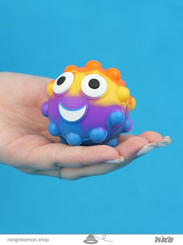 فیجت پاپیت بال چشم دار Fidget pop it ball