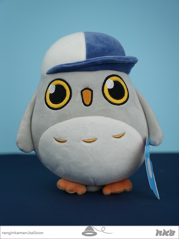 عروسک جغد کلاه دار owl doll