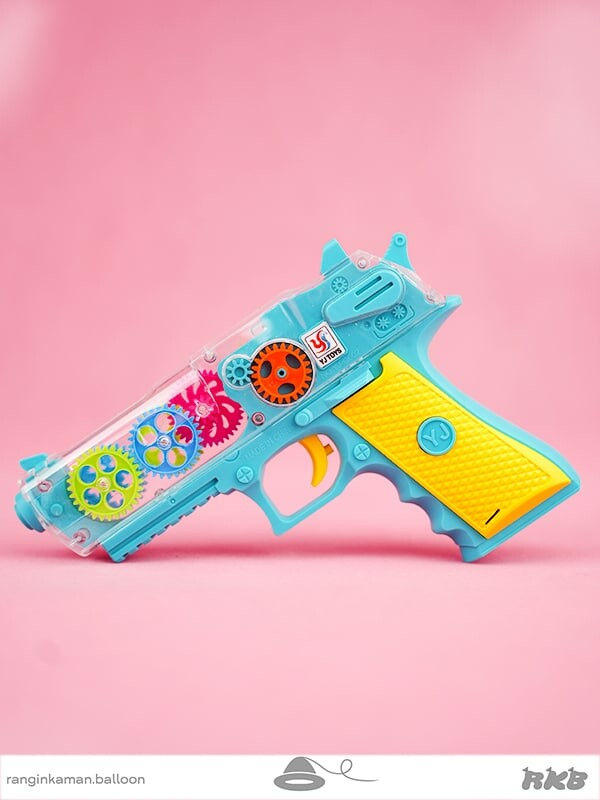 تفنگ کلت موزیکال مدل چرخ دنده ای Colt gear model rifle