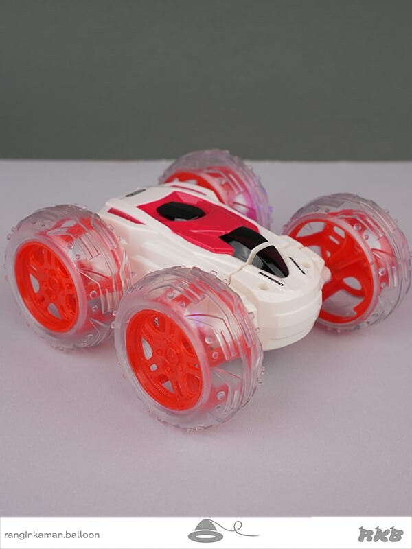 ماشین کنترلی با چرخش 360 درجه با ریموت مچی Control car with 360 degree rotation with wrist remote