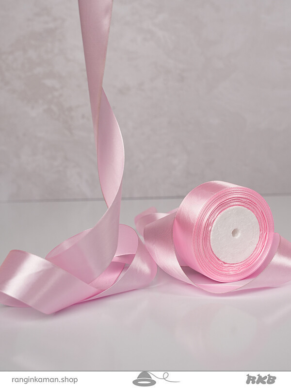 ربان رنگی ساتن پهن Wide satin ribbon