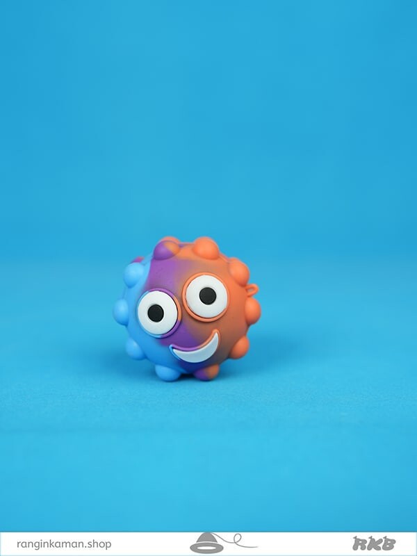 فیجت پاپیت چشم دار همراه با رقص نور  pupet and popit fidget eyes with dancing light