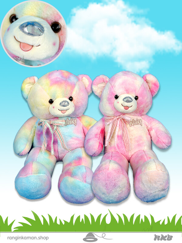 عروسک خرس دماغ نقره ای 463_SJ