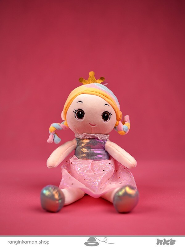 دختر تاجدار دامن توری 30cm