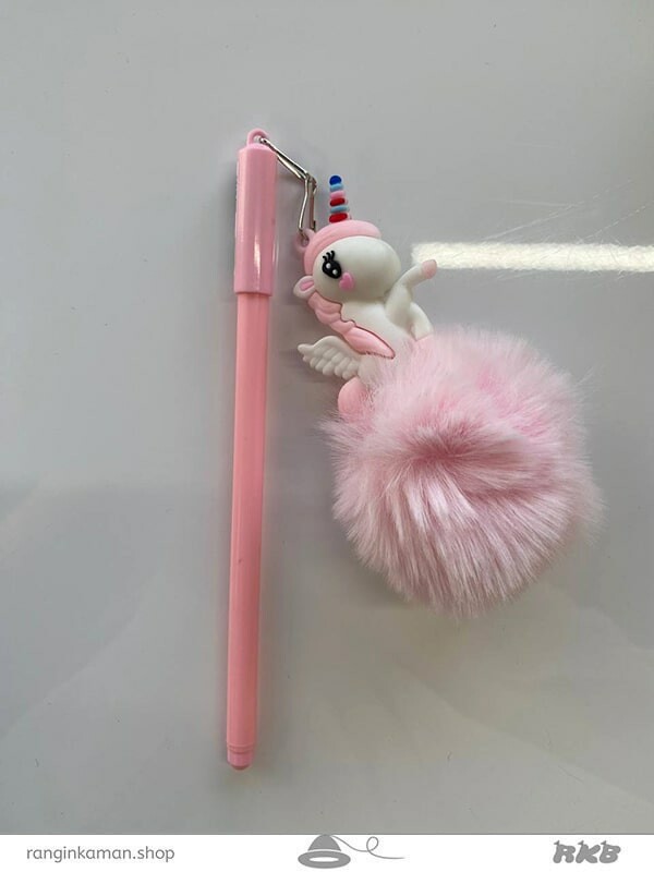 روان نویس پوم پوم یونیکورن چشم باز Open-eyed unicorn pom pom cartoonist