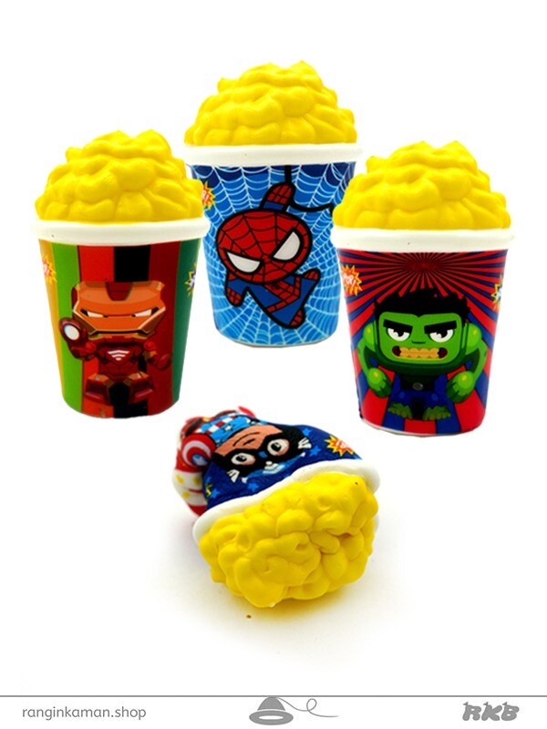 اسکویشی پاپ کورن اونجرز Avengers Squishy Popcorn