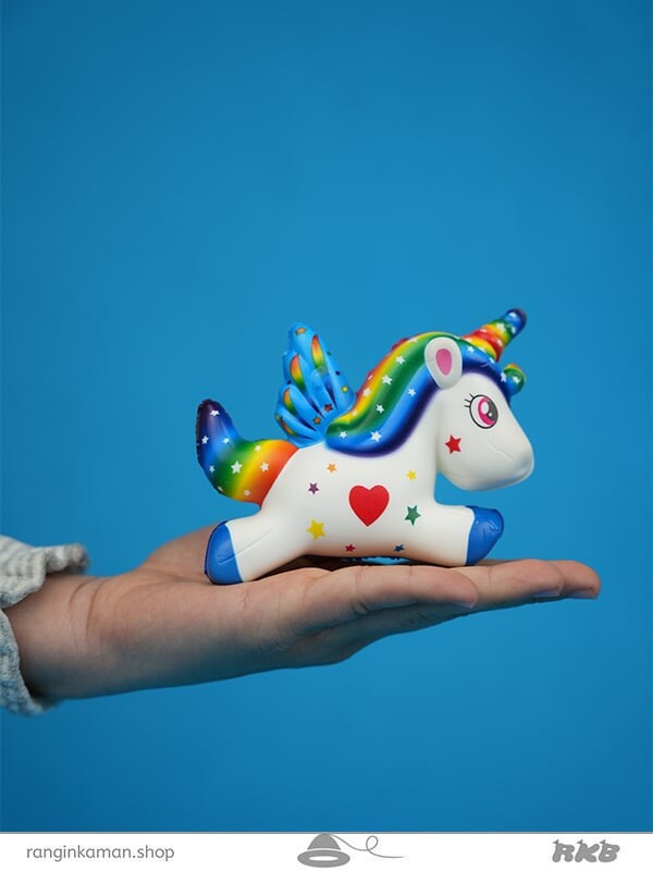 اسکویشی یونیکورن بالدار Winged Unicorn Squishy