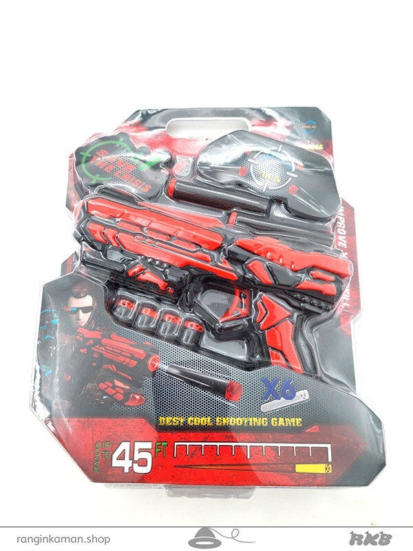 تفنگ تیر فومی بر 45 متری کد 8803