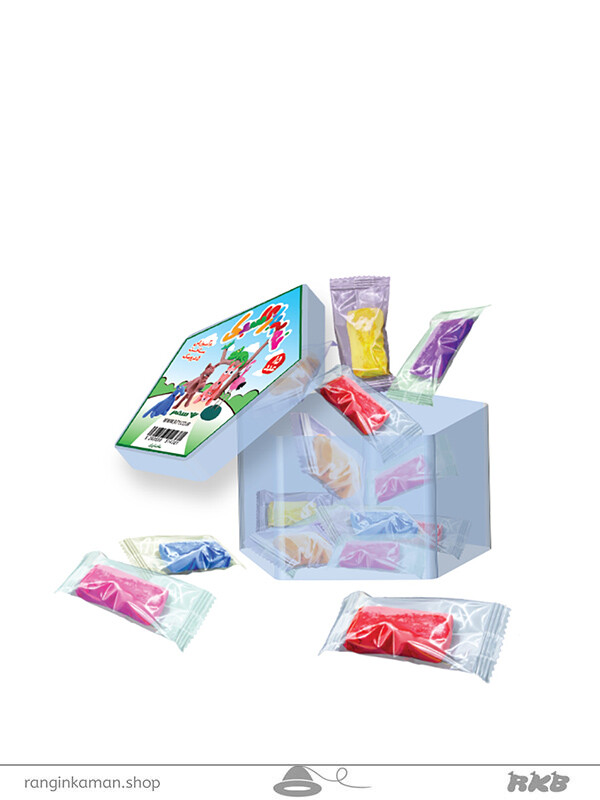 خمیر سبک پنج ضلعی 15 عددی (کلی)