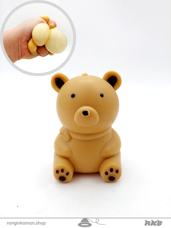 فیجت خامه ای حیوانات طرح خرس