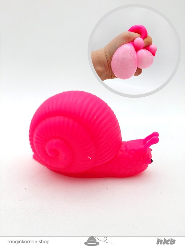 فیجت خامه ای حیوانات طرح حلزون