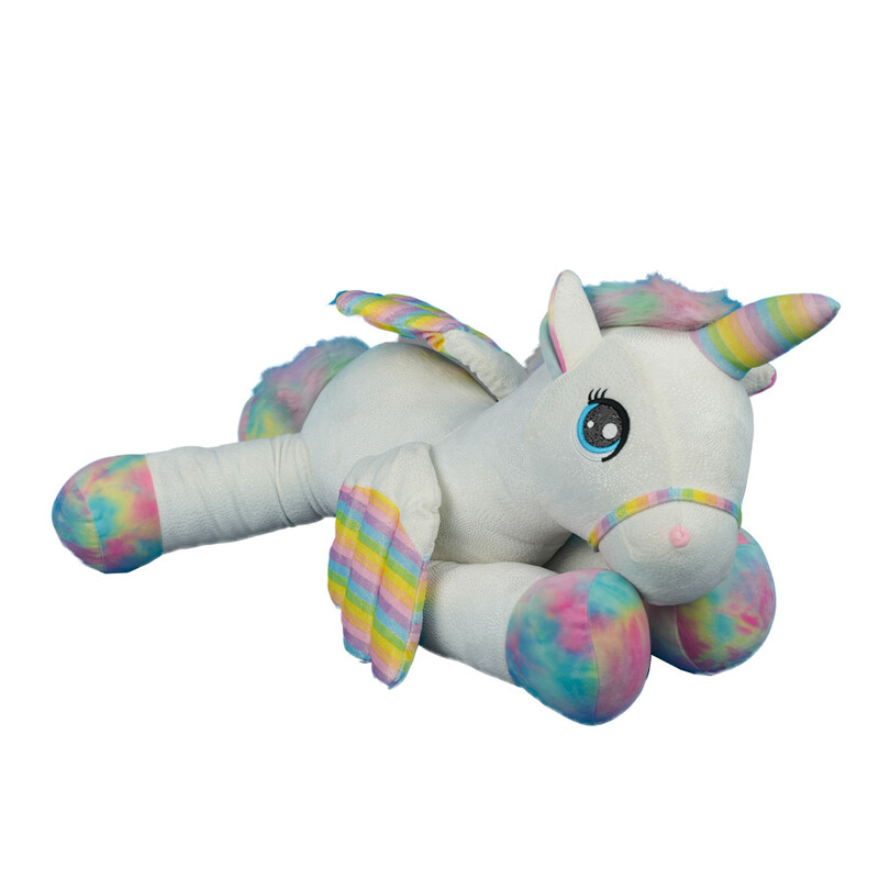 عروسک یونیکورن سیلور سایز 3 (بزرگ) Silver Unicorn Doll