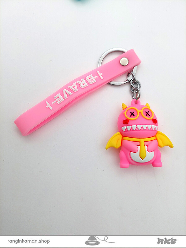 جاکلیدی سیلیکونی هیولا Monster silicone keychain