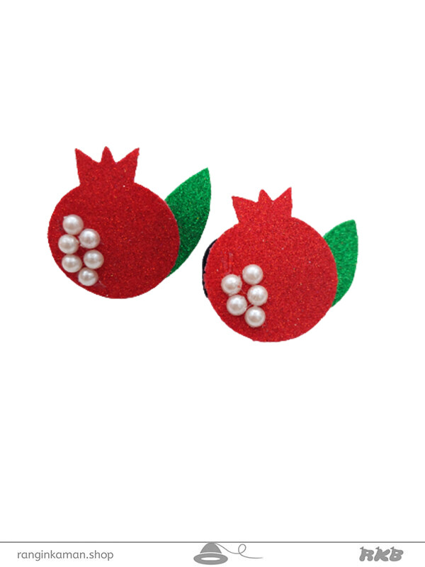 کش مو دو عددی طرح انار یلدا