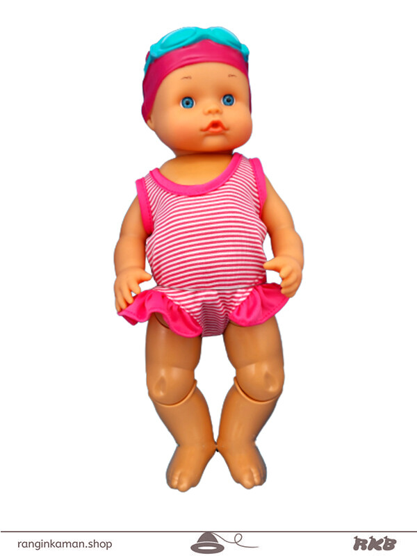 عروسک شناگر صورتی