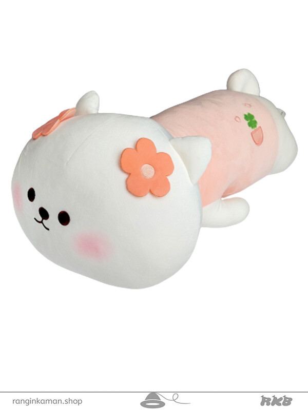 عروسک پیشی ملوسک خوابیده بزرگ