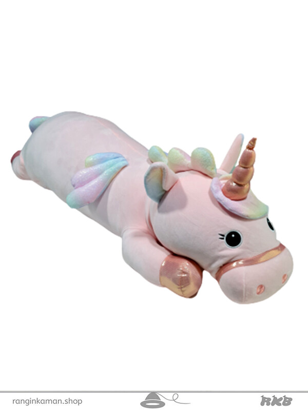 عروسک یونیکورن خوابیده کوچک (بالشت)