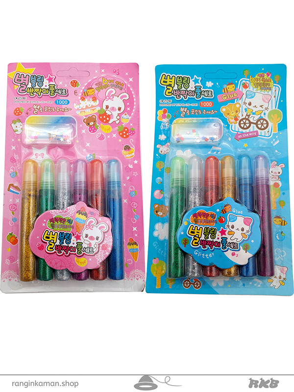 چسب اکلیلی ۶ رنگ