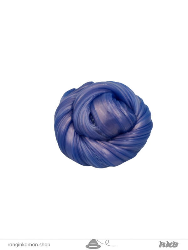 ژل بازی آبی هولوگرامی متالیک (کد 7)