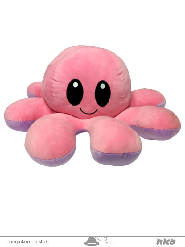 عروسک اختاپوس مودی غول پیکر صورتی یاسی