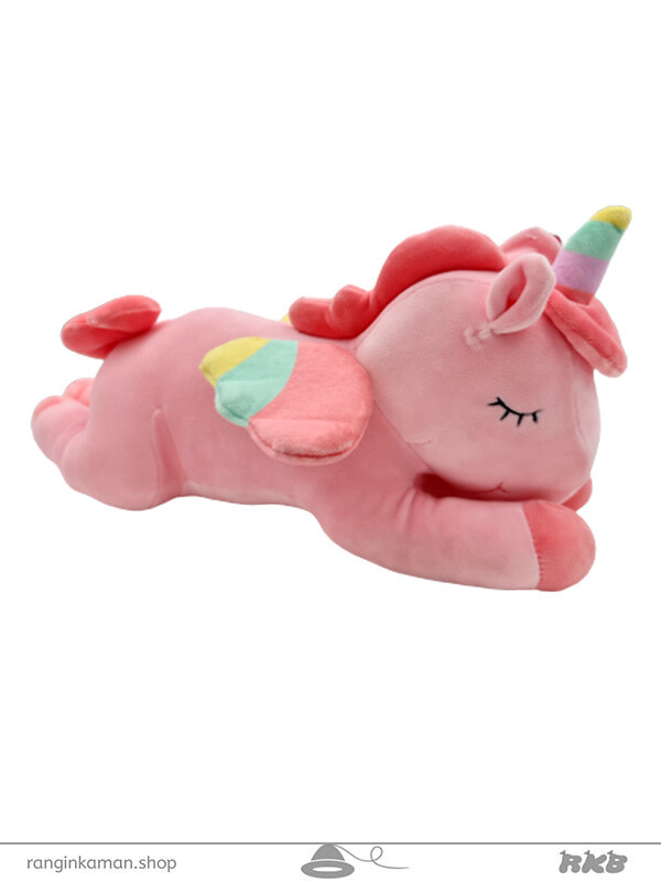 یونیکورن پروازی صورتی