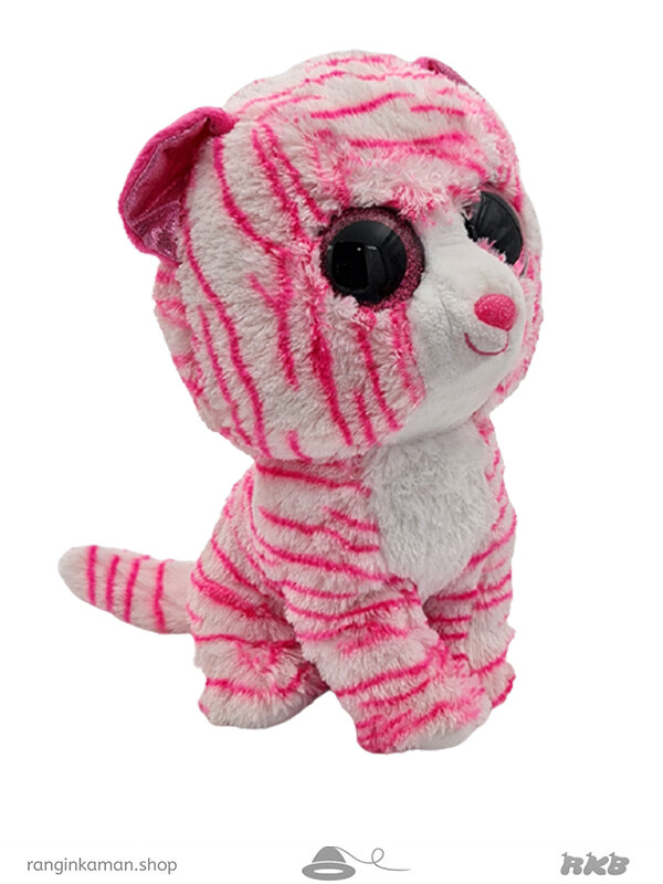 عروسک حیوانات چشم تیله ای ببر