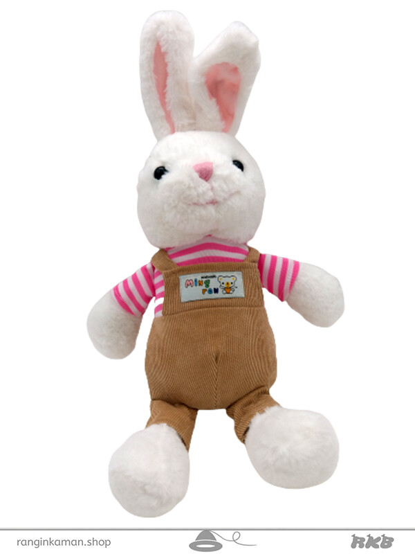 عروسک خرگوش لباس مخمل