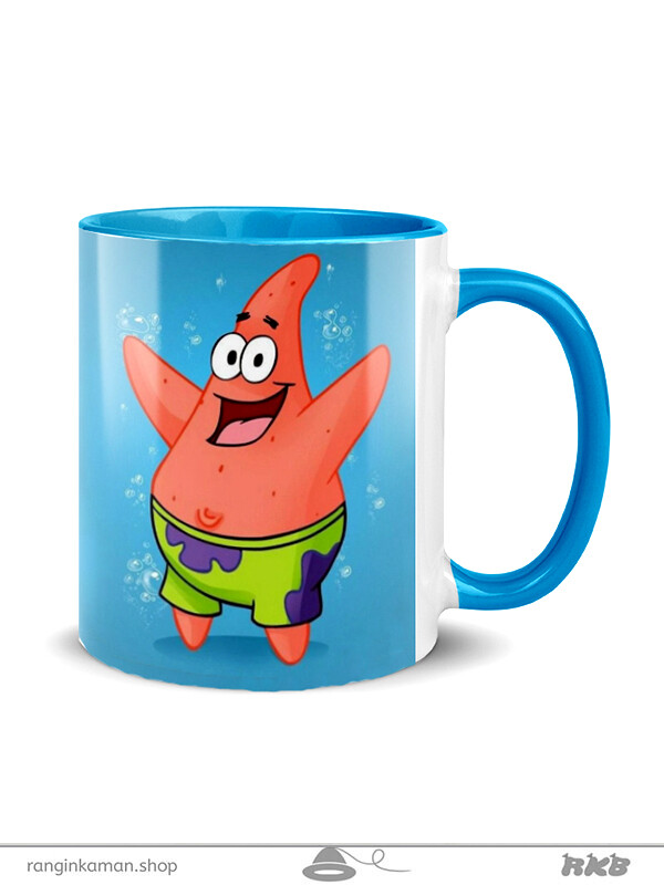 ماگ سرامیکی طرح پاتریک چاپی