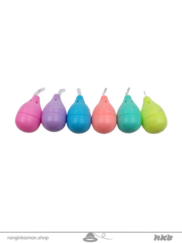 هایلایتر علامت زن ۶ عددی طرح گلابی