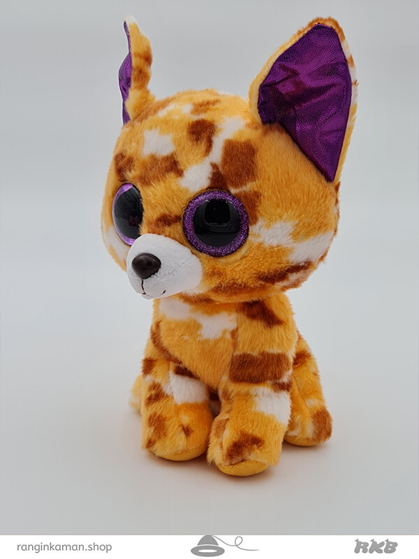 عروسک حیوانات چشم تیله ای روباه