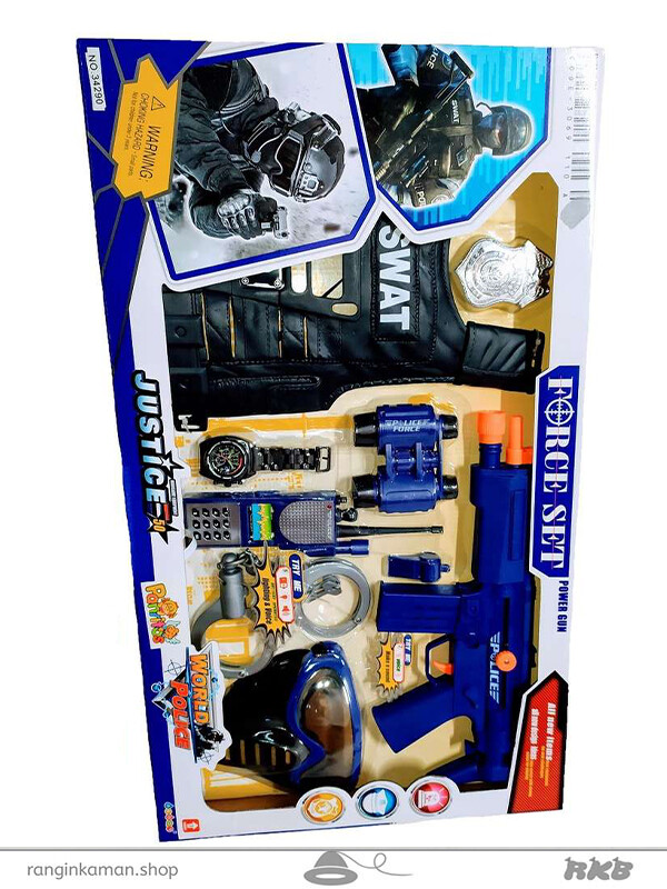 ست پلیس 9 تکه ای جلیغه دار 34290