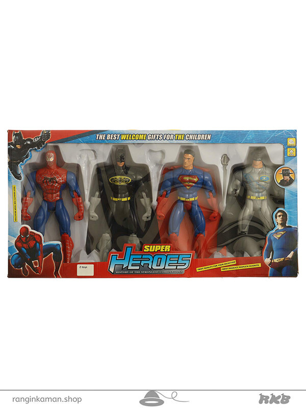 ست ابر قهرمانان 4 تیکه مدل 8881