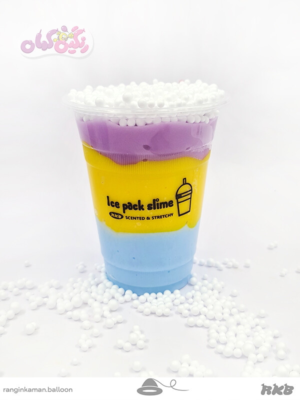 ژل بازی آیس پک کد 32 (آدامسی آبی مهربون،زرد،صورتی مهربون)