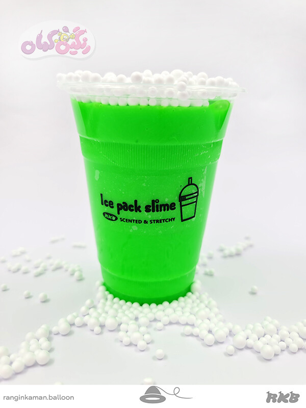 ژل بازی آیس پک طالبی کد 22(متالیک سبز چمنی20)