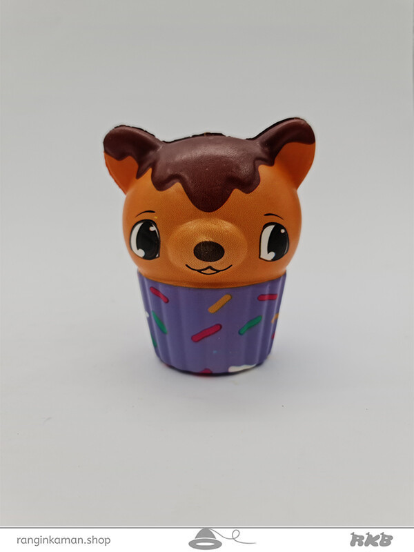 اسکوییشی کاپ کیکی معطر طرح سگ