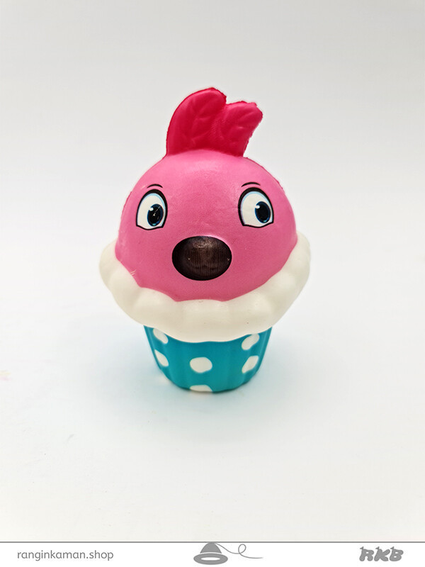 اسکوییشی کاپ کیکی معطر طرح جوجه