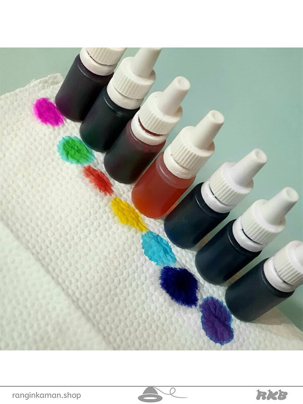 قطره رنگ ژل بازی