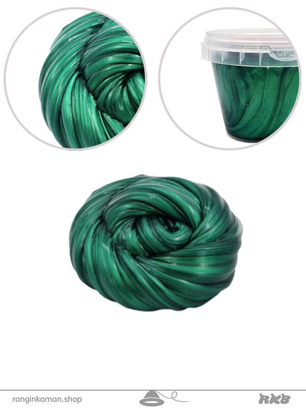 ژل بازی سبز یشمی متالیک (کد 22)