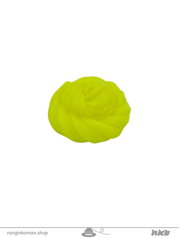 ژل بازی زرد بلک لایت متالیک (کد 15)