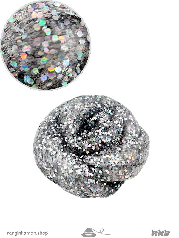 ژل بازی اکلیلی نقره ای رنگین کمانی (کد 108)