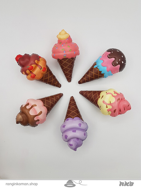 اسکوییشی طرح بستنی قیفی اسکوپی