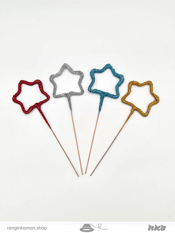 فشفشه طرح ستاره اکلیلی Wreath star design firework