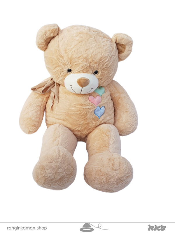 عروسک خرس بدن قلبی متوسط