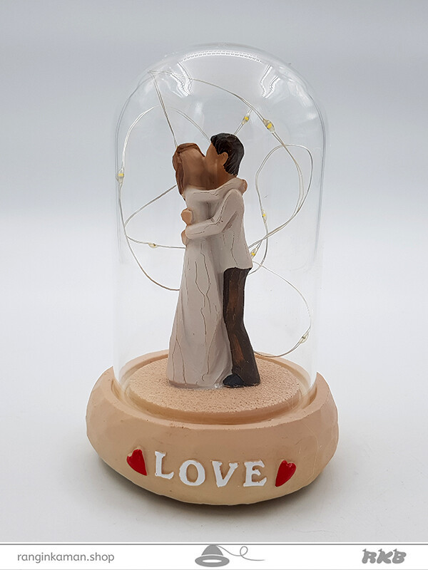 شیشه عشق چراغدار موزیکال بزرگ کد 1