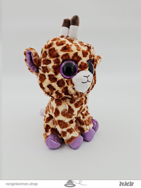 حیوانات چشم تیله ای زرافه قهوه ای