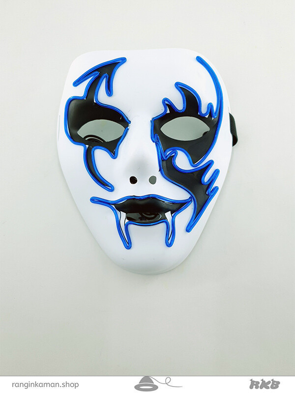 نقاب چراغ دار (LED) کد 2 آبی